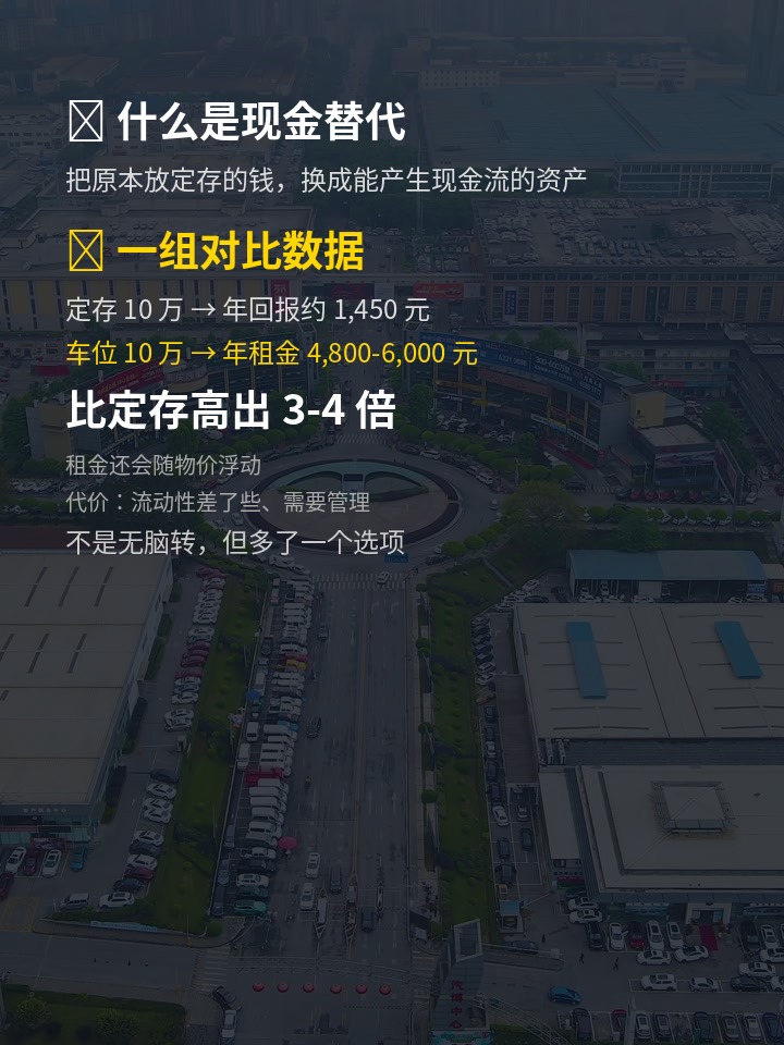 现金替代对比